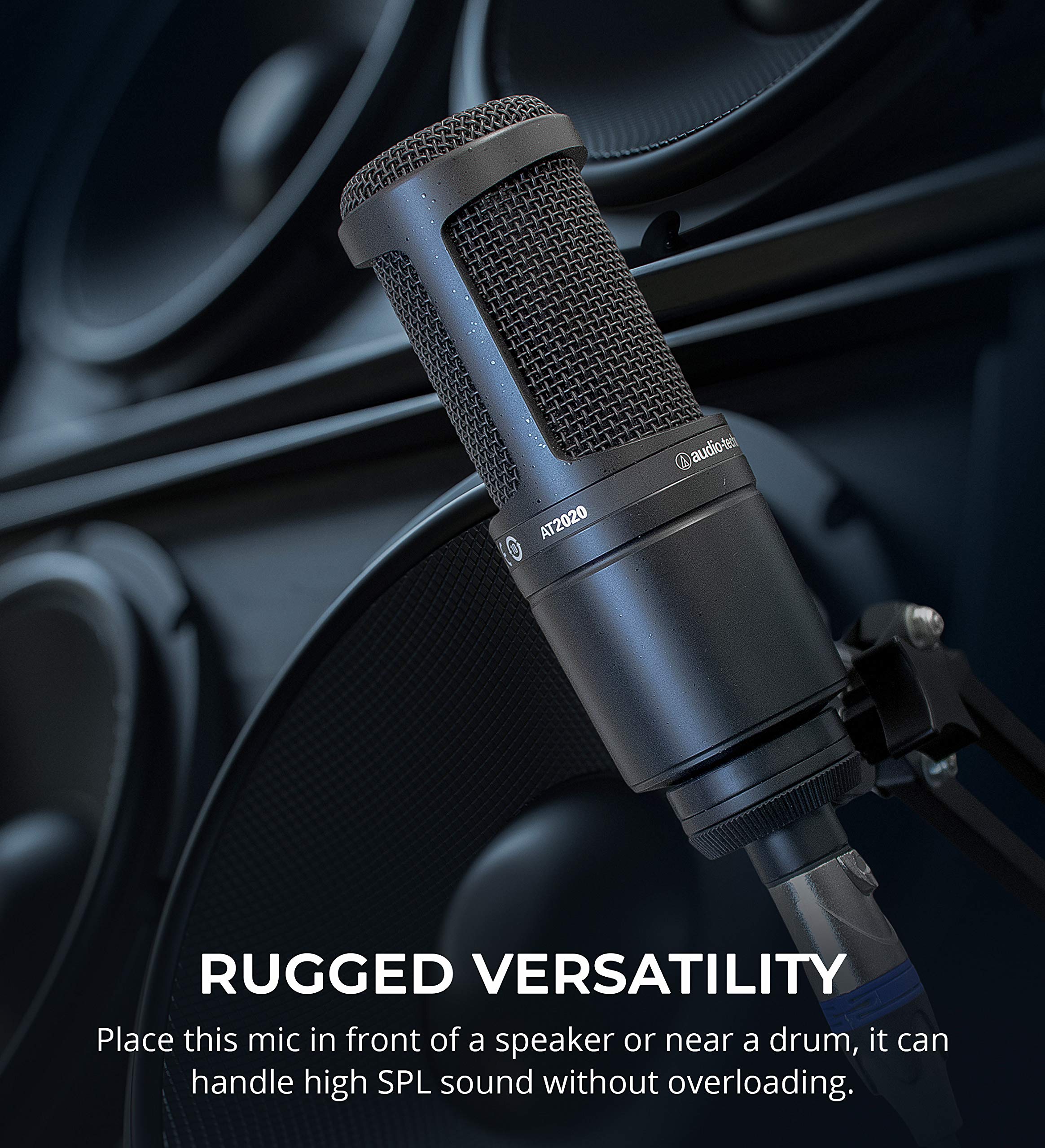Amazon.com: blucoil Audio Technica AT2020 Cardioid Condenser